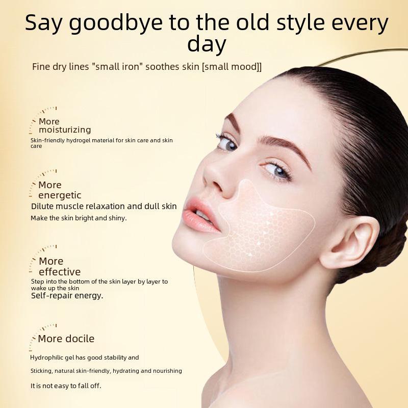 Shihou Mikrokristall-Nasenfalten-Pflaster gegen Falten – Feuchtigkeitsspendende, straffende und V-förmige Gesichtslifting-Maske