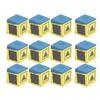 1Box Portable Snooker Billiard Pool Cue Club Head Chalk Noslip Supply Accessories