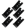 Metal Belt Clip Holster Sheath Belt Clip Double Holes Clasp Spring Buckle Hook for Belt Bag Leather DIY for Wallets Pouches