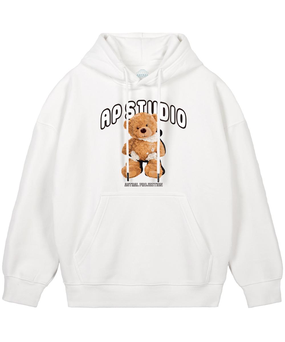 Худи оверсайз с широкими плечами Астральная проекция Baby Beardoll_Белый L