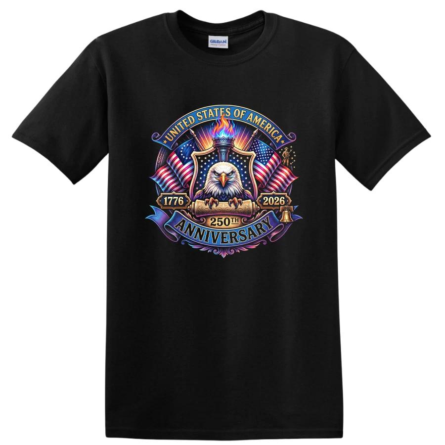 USA 250th Anniversary Eagle T Shirt United States America Patriotic Tee 2026 2XL
