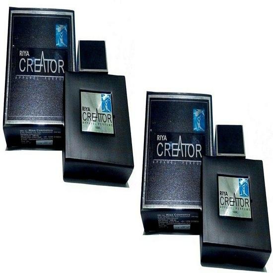 

Riya Creator Long Lasting Perfume For Men Pack Of 2 100ml Each AN372
