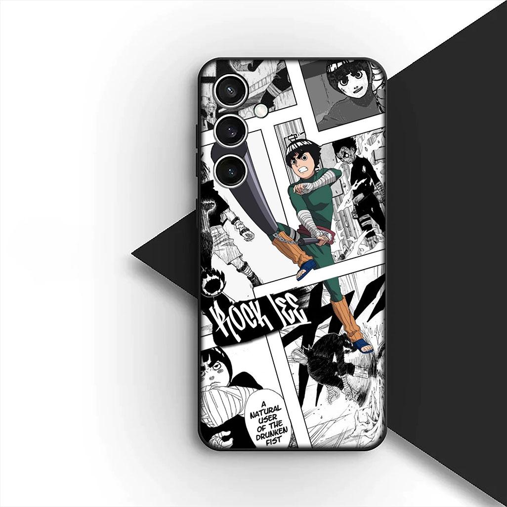 

Cover for Samsung Galaxy S10 S8 S9 Plus A33 A34 A31 70 A71 A72 Note 20 9 8 S10E Casing Phone Case Wallpaper Rock Lee Narutos Galaxy A34 5G