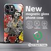 Banksy Graffiti Art  Phone Case For iPhone17 16 15 14 13 12 11 X XR XS 8 Plus Mini Pro Max Glass Magnetic Case
