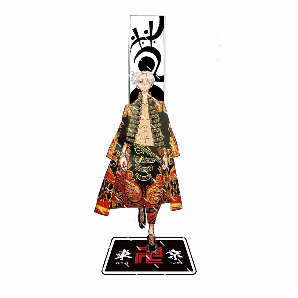 Anime Tokyo-revenge Acrylic Bracket Model Character Manjiro Sano Draken Model Desktop Ornament Standing Fan Collection Gift