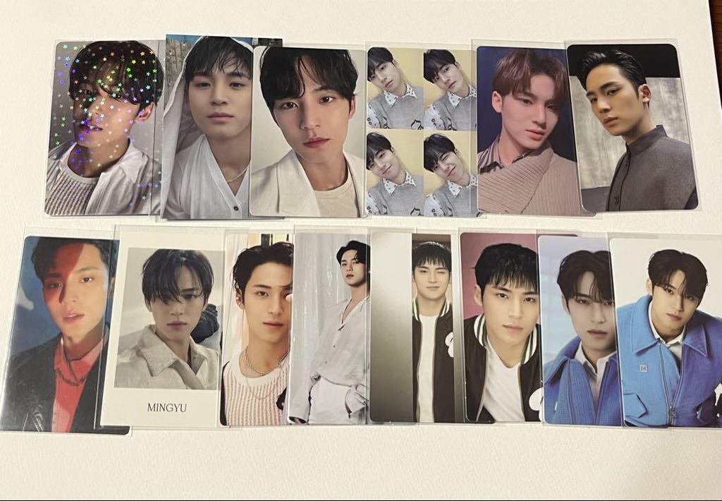 [USED] Seventeen Mingyu trading card
