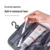 Dong Nai Lun Men's Waterproof Travel Toiletry Bag CN plug (adapter included)