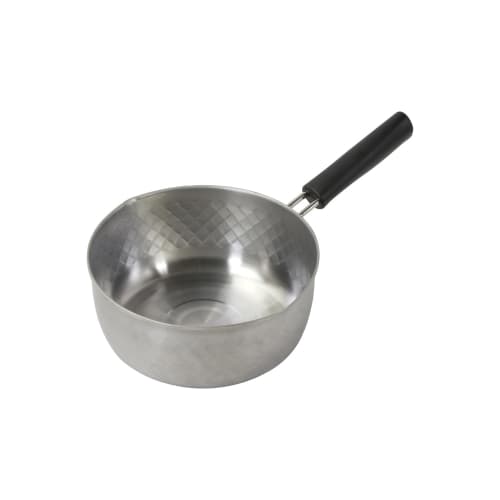 Pearl Metal Yukihira Pot (Yukihira Nabe), 20cm, Induction Compatible, Stainless Steel, Diamond Cut, Made in Japan, Niigata, Tsubame-Sanjo, Miyabi-an,