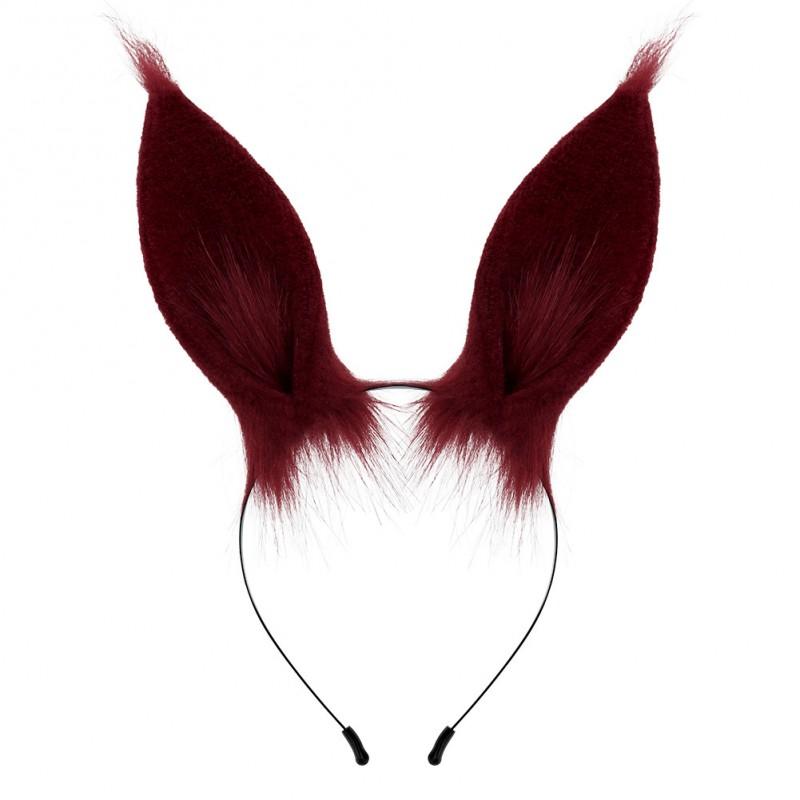Handmade Plush Horse Ear Hairband Cosplay Anime Fans Kawaii Animal Ears Headband Unisex