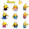 Pikachu Auto Dekoration Camouflage Outfit PVC Actionfigur Modell Kuchen Dekoration