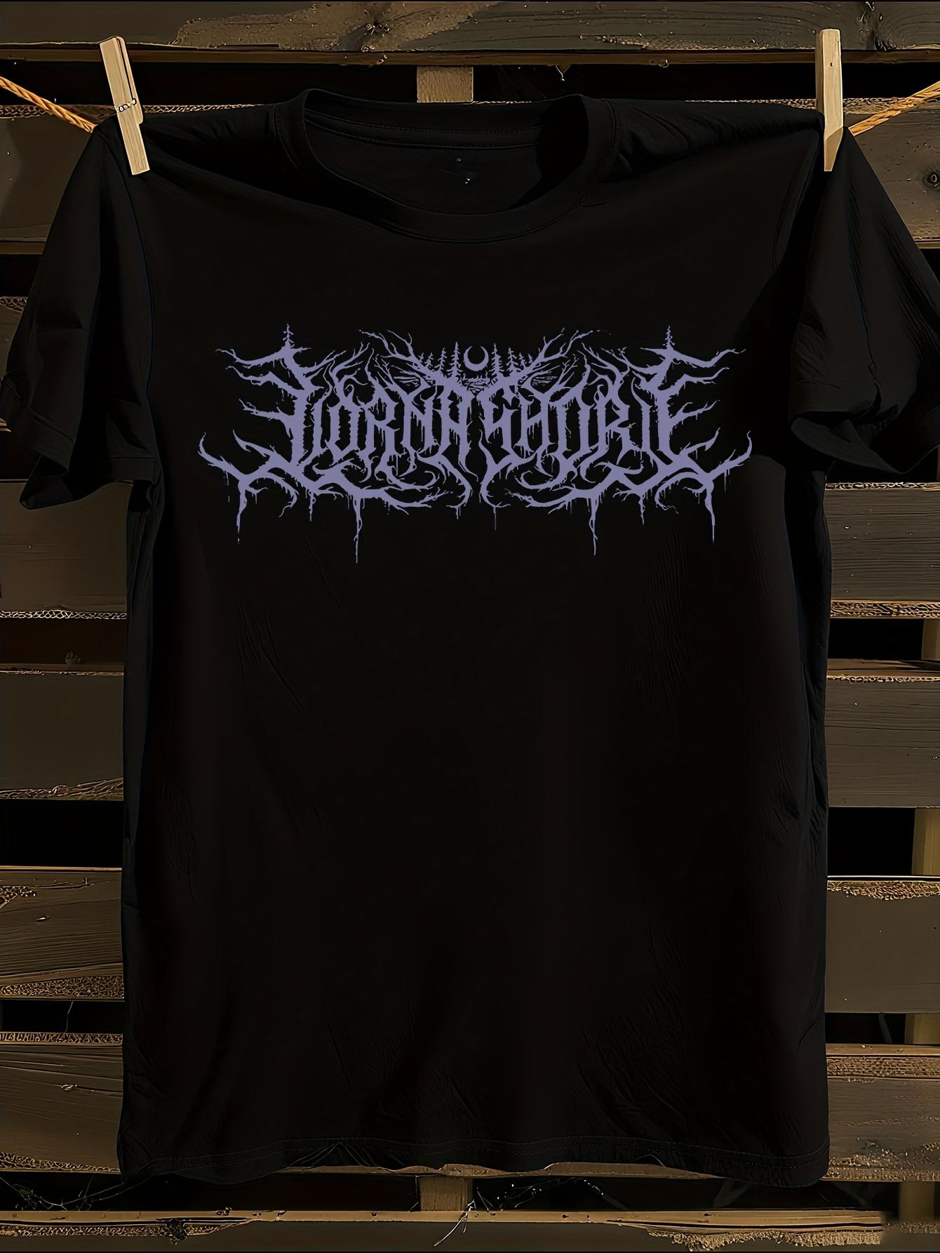 Lorna Gothic Heavy Metal Graphic Tshirt L