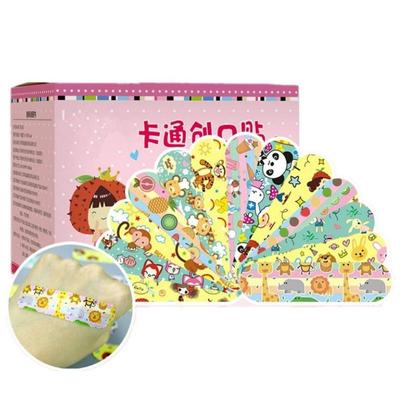120Pcs Kids Band Aids Cute Waterproof Breathable Cartoon Bandaid Hemostasis Adhesive Bandages First Aid Wound Plaster