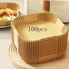 100pcs Air Fryer, Paper Air Fryer Liner, Paper Basket Bowl, Homemade Sweets, Family Gatherings, Party Events, Kitchen And Bakery