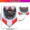 6 Pcs Christmas Face Bandanas Multi-functional Neck Gaiter Scarf Headwear Headband For Unisex Xmas Dress