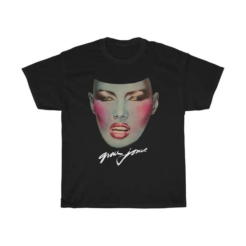 Camisa Grace Jones, Camiseta De Los 80, Camiseta Vintage S