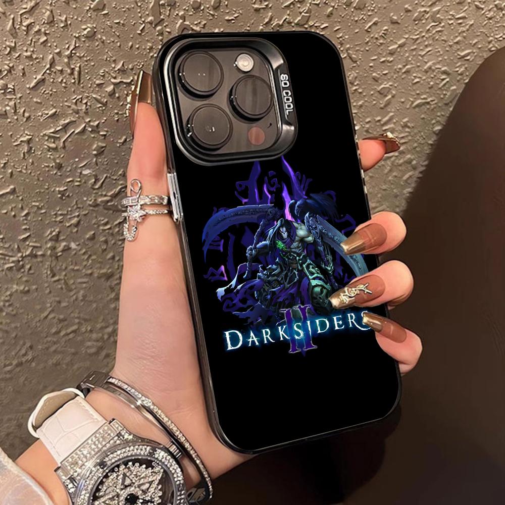 Game Darksiders Mobile Phone Case for iPhone 17 16 15 14 13 12 11 X XR XS 8 7 Air Pro Max Plus Translucent Colorful Cover Luxury