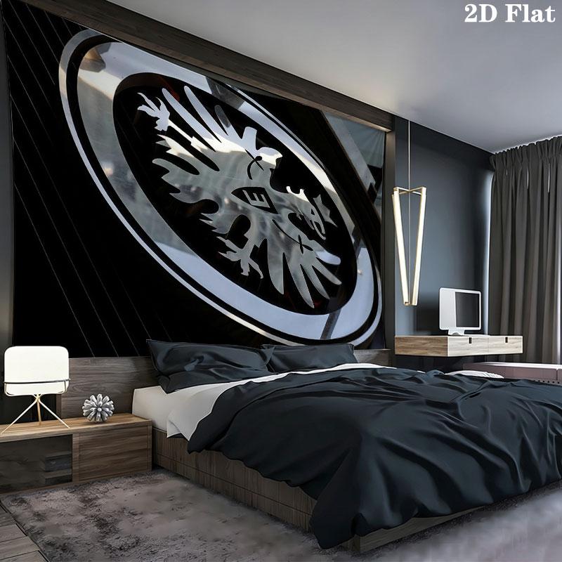 Eintracht Frankfurt Wall tapestry, aesthetic printed fabric blanket, suitable for bedroom, living room, and home decor.