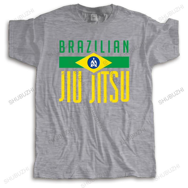 New cotton tees fashion t-shirt Men o-neck summer tshirt BRAZILIAN JIU JITSU unisex tee-shirt women loose cool top printing tees