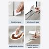 Cleaning Brush with Beveled Soft Glue Easy Assembly Countertop Corner Cleaner Three-in-One Versatile Cleaning Brush