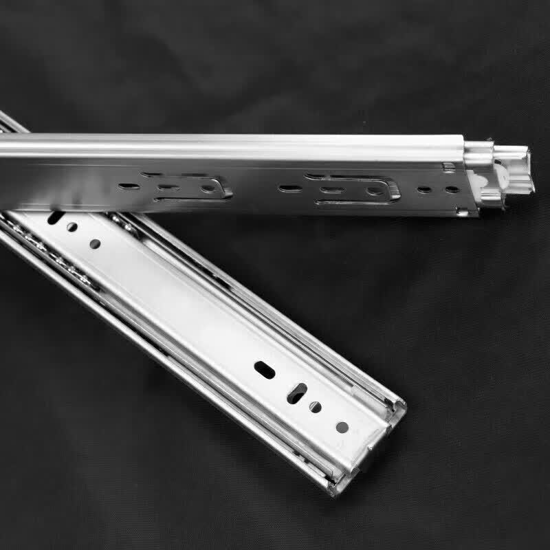 Stainless Steel 3-Section Drawer Slides