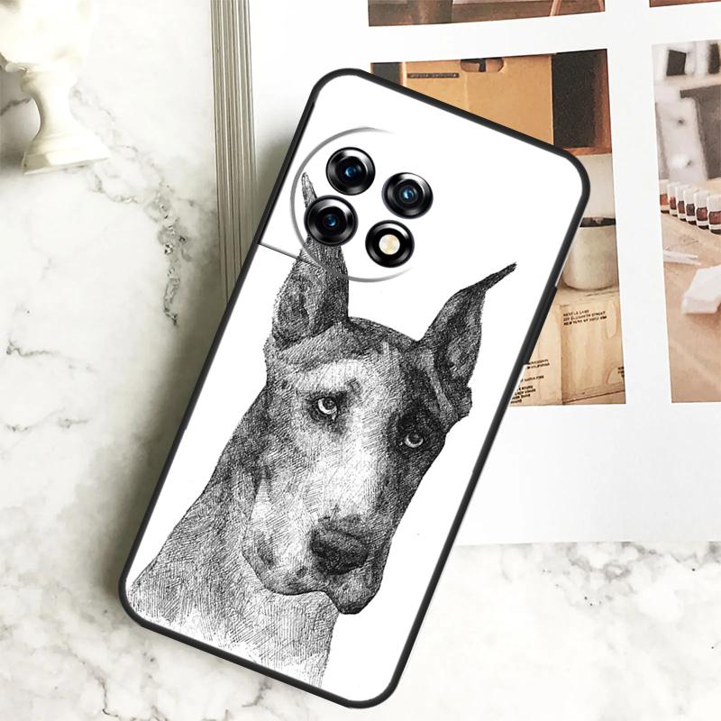 Great Dane Dog Case For OnePlus 12R 12 11 9 10 Pro 10R 9R 8T 10T Nord CE 2 3 Lite 2T N10 N20 N30 CE4 Cover