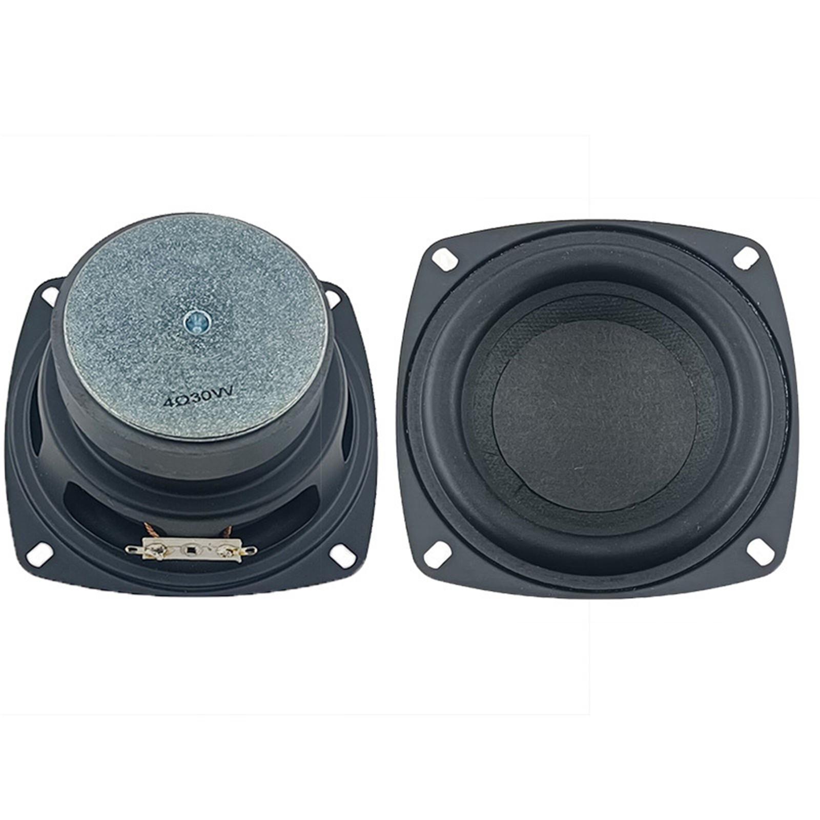 

4inch 30W Speaker with Strong Magnet 4Ohm Full Frequency Horn Loudspeaker Upgrades Audio Tweeters Setups