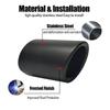 Matte Black Exhaust Tip for BMW 5, 3 Series & X1/X3