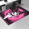 Office Rug Kuromi, Jester Anti-Slip Rug, Machine Washable for Living Room, Bedroom, Office, Multiple Sizes, Bedroom Mat, Decorative Mat, Durable Mat,