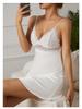 European and American Satin Lace Camisole Nightdress - Women's Homewear 547