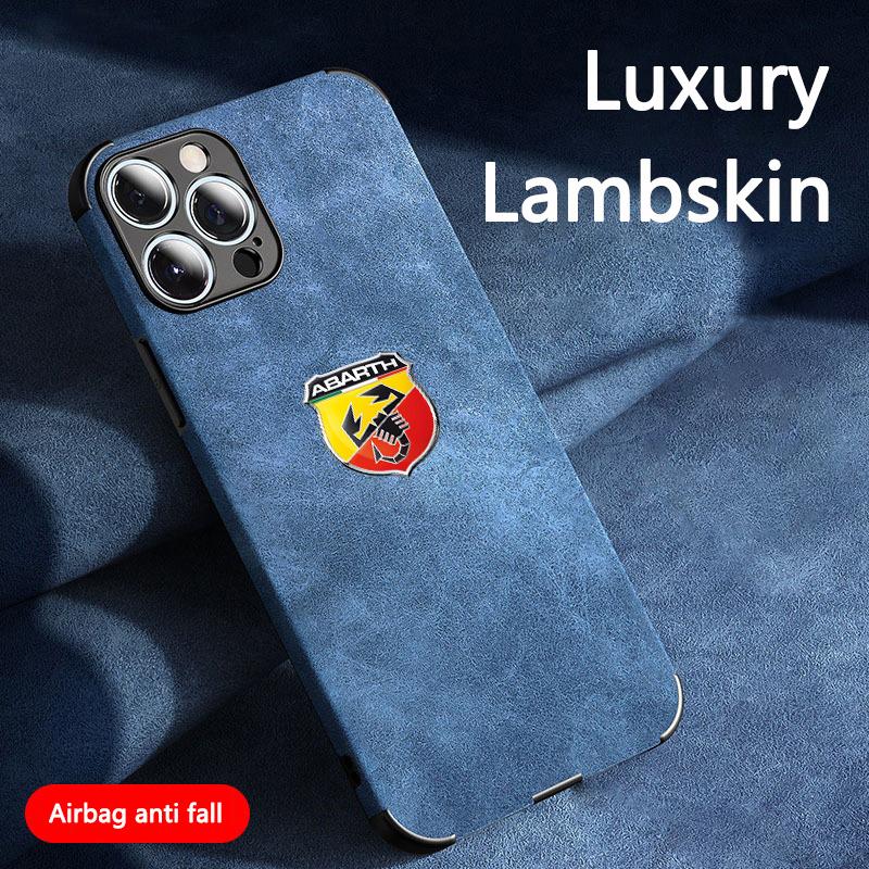 For Fiat Abarth Logo Car Phone Case Soft Cover for iPhone 16 Pro 11 12 ijn5 13 14 Pro 15 Pro Max 7 8 Plus XR XS MAX Accessories 5ijn