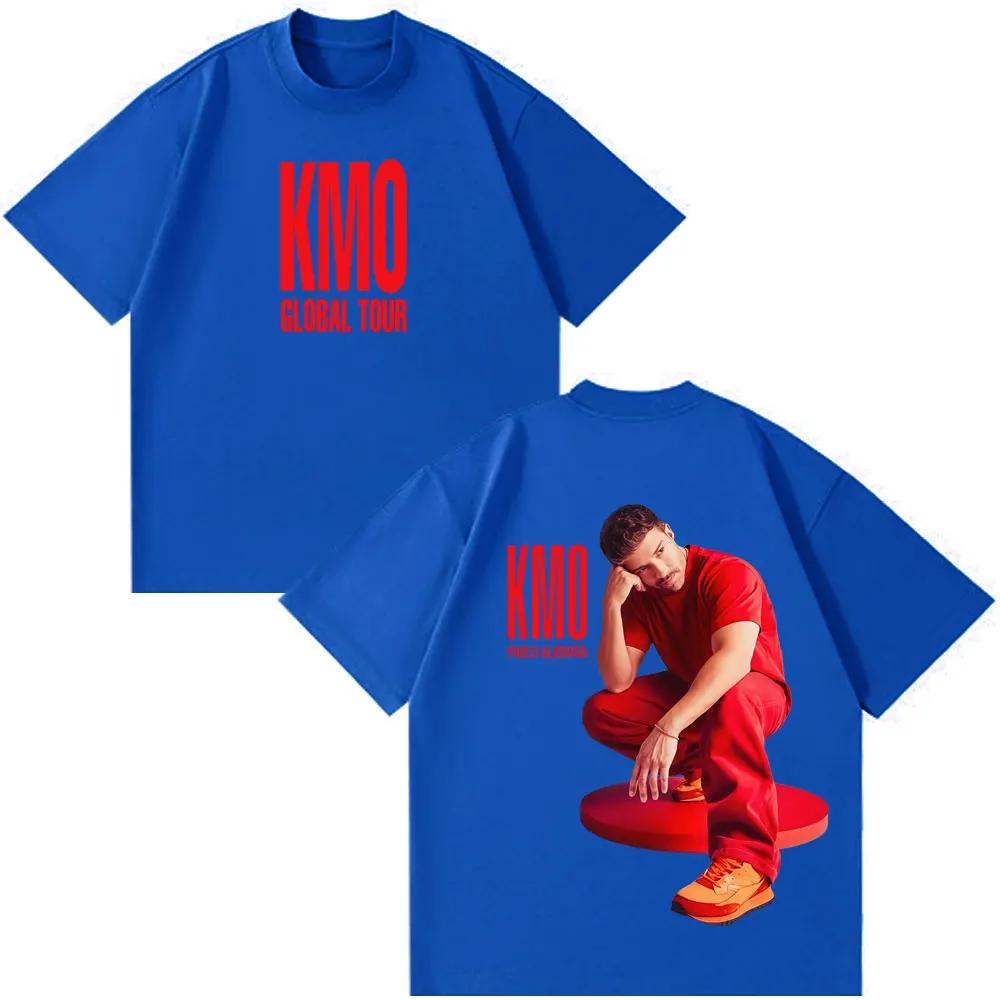 Singer Pablo Alborán Kmo Global Tour 2026 Print Tees Unisex Women Hiphop Tshirts Shortsleeved Loose Casual TShirts Streetwear