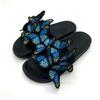 Women Summer Butterfly Slippers Fashion Craft Embroidery Three -Dimensional Butterfly Sandals And Slippers Beach Shoes Flip Flops