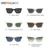 European and American new polarized sunglasses men's GM sunglasses women's high-end face small CP ferrule leg sunglasses