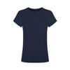 Basic Style Silm Pullover Tops round Neck Short Sleeve T-shirt