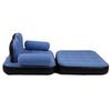 Dual Purpose Inflatable Sofa Chair Multifunction Folding Inflatable Sofa Bed and Inflatable Chair for Indoor Outdoor