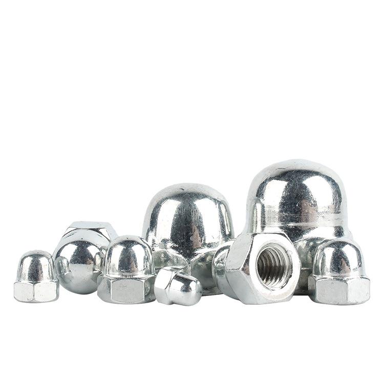 Galvanized Decorative Nut Cap for Round Head Screws (M4-M20)