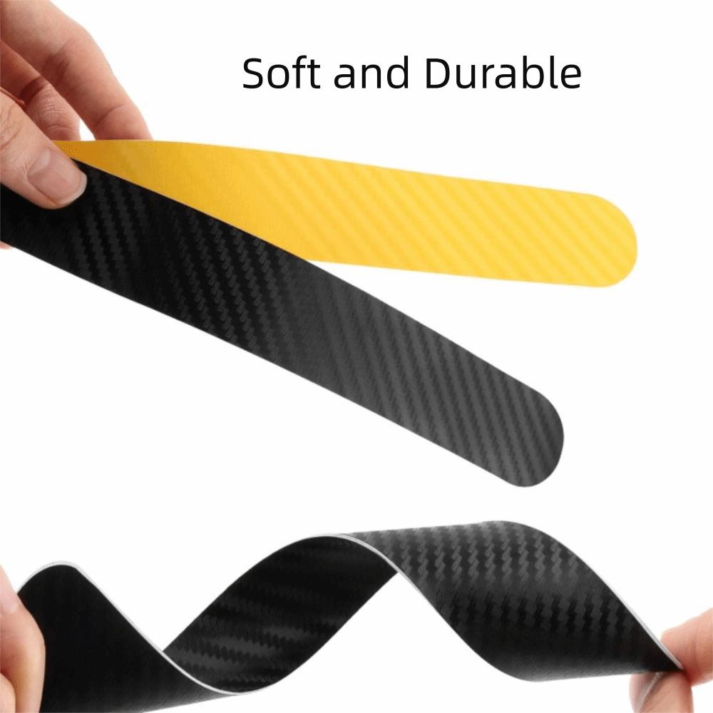 Carbon Fiber Look Bicycle Frame Sticker Water Resistant Frame Guard Patch Road Bikes