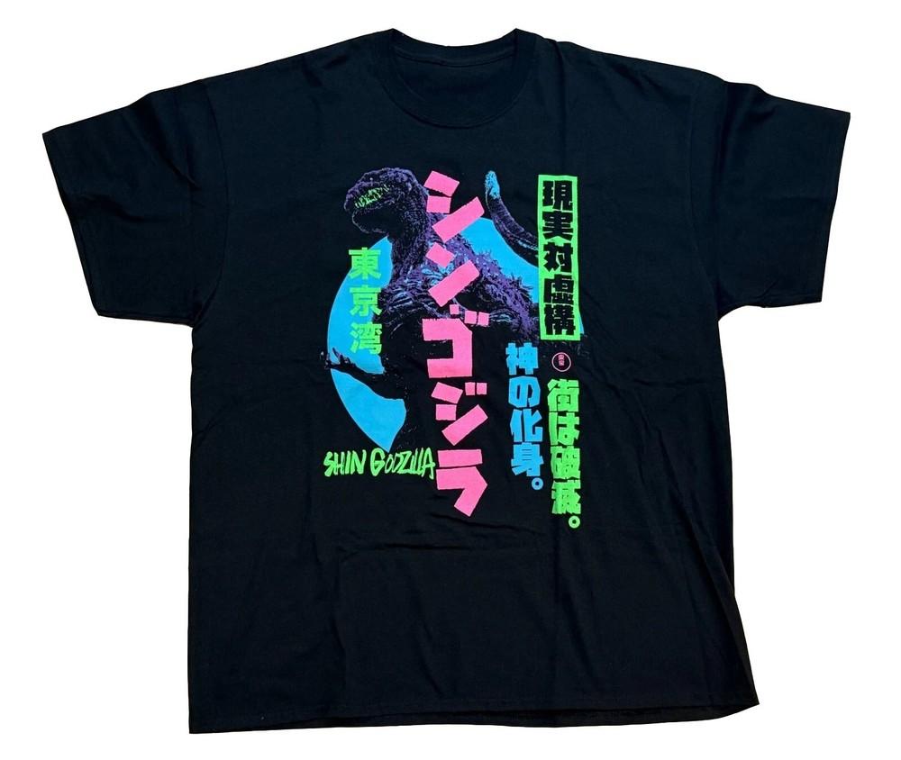 Футболка SHIN GODZILLA Ghost x Ghost Размеры S-5XL Репринт Новая Унисекс Футболка S