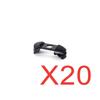MOC Medieval Military Building Blocks Weapon Figure Accessories Shoulder Armour Helmet Bow Cape Hat Sword Brick Toy Gift X038
