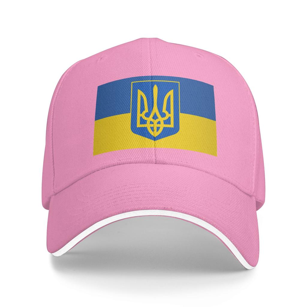 Ukraine Flag Women Unisex Baseball Cap Casual Outdoor Cap Fashion Sunscreen Sunshade Summer Adjustable Hat