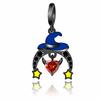 925 Silver Bat Witch Pumpkin Scream Skull  Spider Moon Bead Fit  Pan Charms Bracelet For Making Women Halloween Berloque