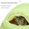 Qio Winter Warm Cat Sleeping Bag Bed