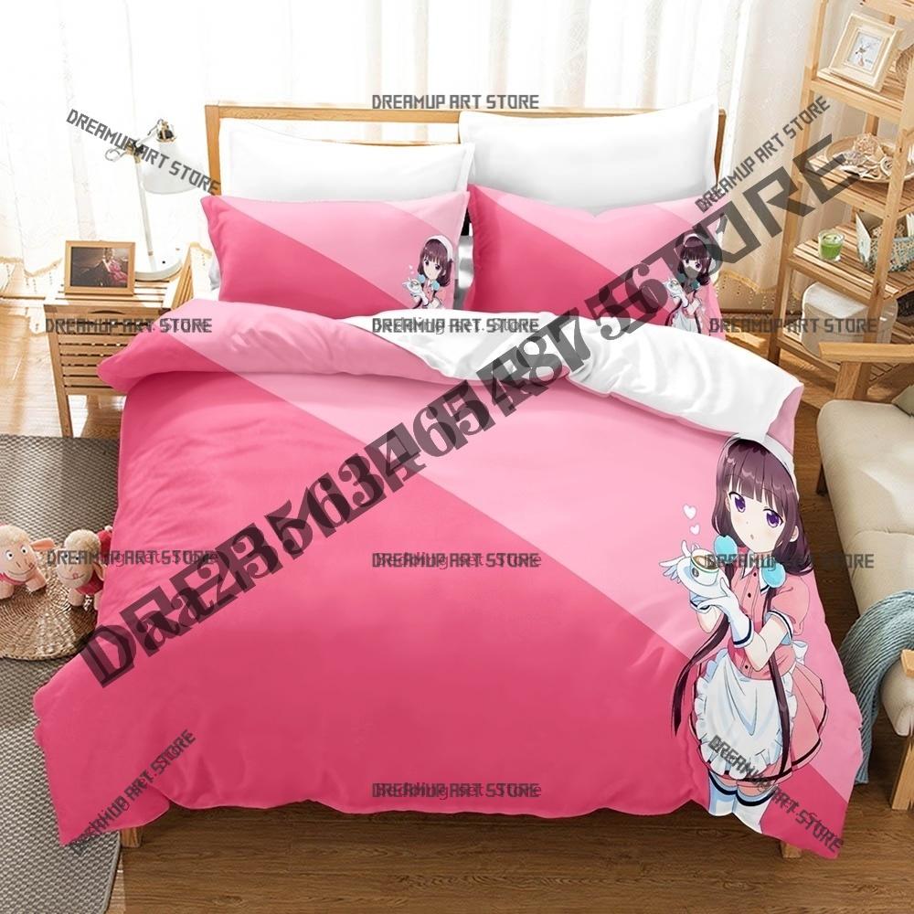 3D Print Blend S Maika Sakuranom Bedding Set Twin Queen King Full Size Duvet Cover Pillowcase Bed boys girls Adult Home Textiles