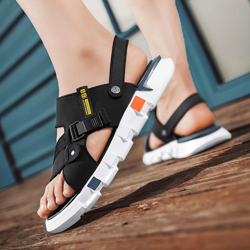 Fashion PARZIVAL Men Sandals Summer Casual Sandals Holiday Beach Sandals Men Shoes Outdoor Male Retro Comfortable Men Sneakers 2024 New