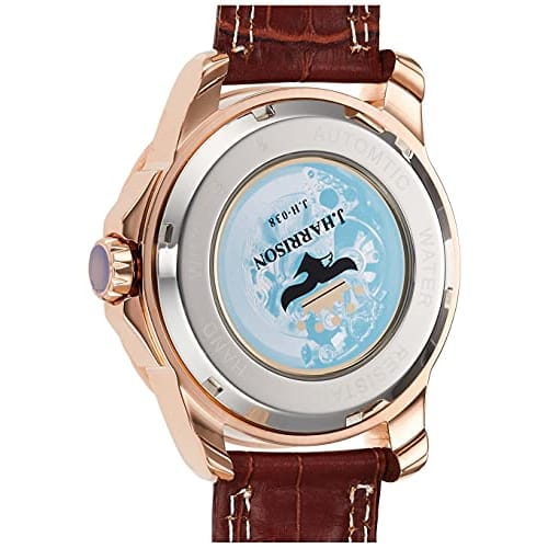 Jae Harrison Men's Watch JH-038PB, Officially Imported, Black