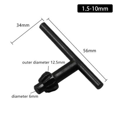 1 Stück 1,5-10mm 1,5-13mm 3-16mm Schraubenschlüssel Werkzeugteile Halter Maulschlüssel Elektrischer Handbohrer Schraubenschlüssel T-förmig Universal