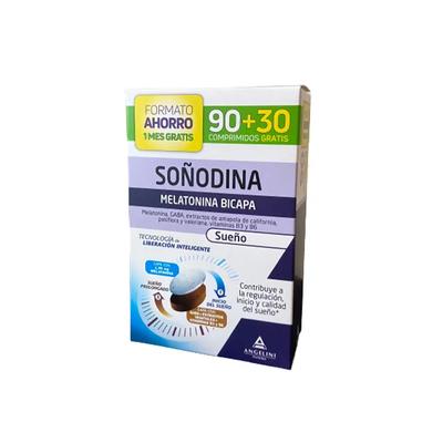 Angelini Sonodine Melatonin Zweischicht 90+30 Tabletten