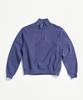 Ssississieseu Dark Blue Geo Half Zip-Up Sweatshirt