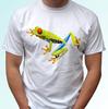 Red Eye Frog White Kids Boys T-Shirt Green Animal Tee Top Design - S S Kids Baby