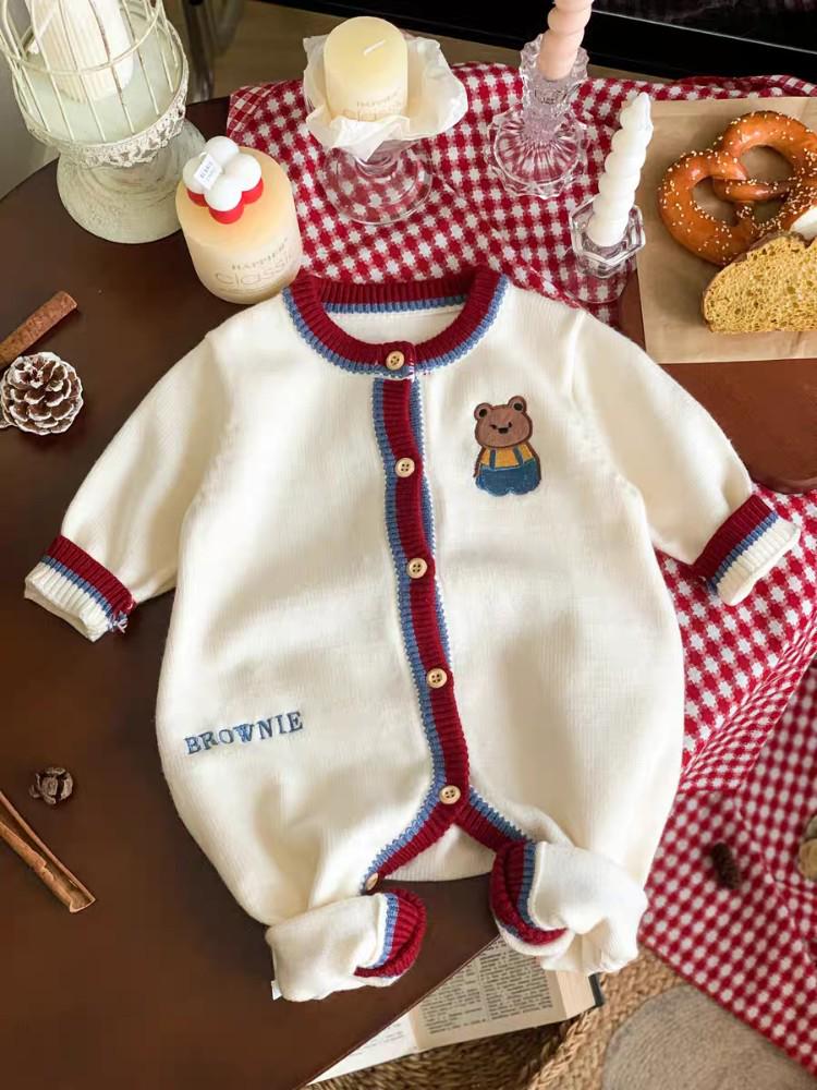

Autumn Baby Jumpsuit: Cute Knitted Sweater Romper for Infants and Toddlers 73